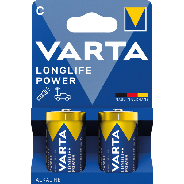 VARTA Longlife Power C (Baby) 2er-Blister