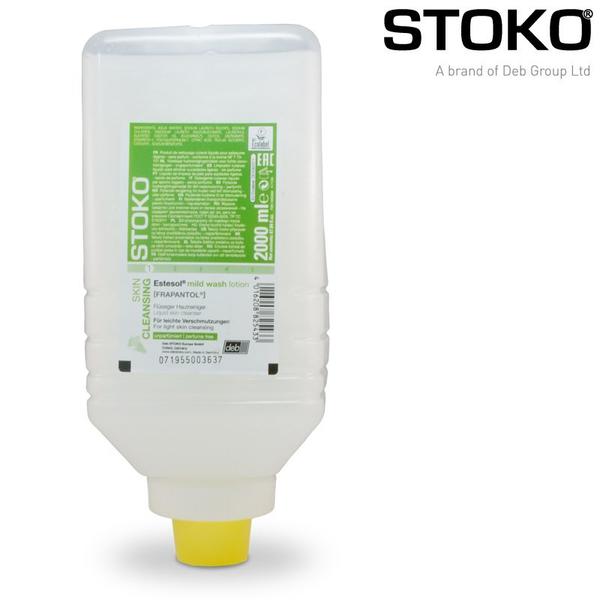 Estesol® PURE unparfümierter, farbstofffreier Handreiniger für leichte Verschmutzungen 2000 ml Softflasche