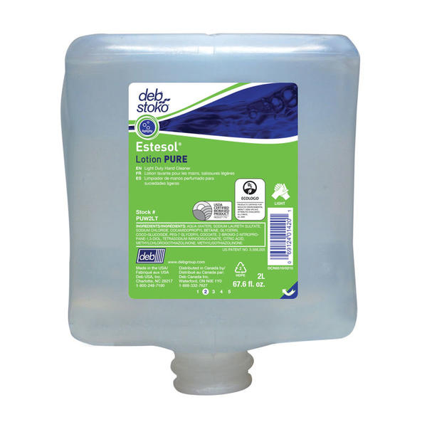 Estesol® PURE unparfümierter, farbstofffreier Handreiniger für leichte Verschmutzungen 2 Liter Kartusche