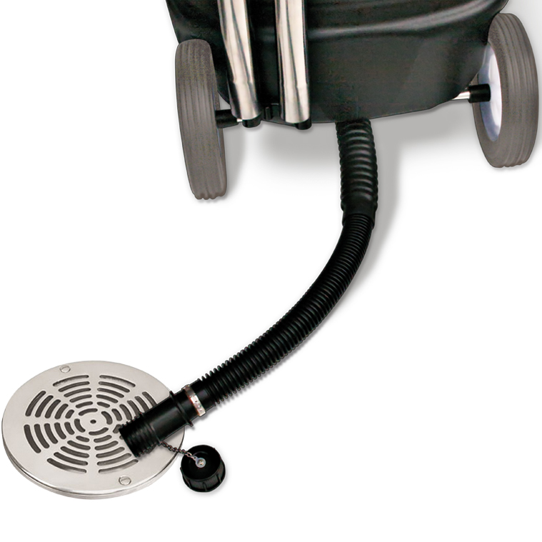 Nass/Trockensauger Ketos 81/2 K mit 80 Liter Kunststoffkessel und 2 Motoren