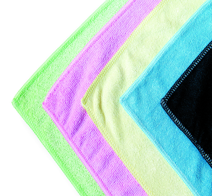 Microfasertuch 40x40 cm blau