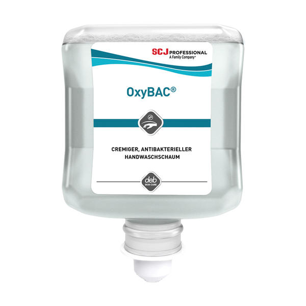 OxyBAC® Extra FOAM Wash Hocheffektiver Antimikrobieller Schaumhandreiniger 1000 ml Kartusche
