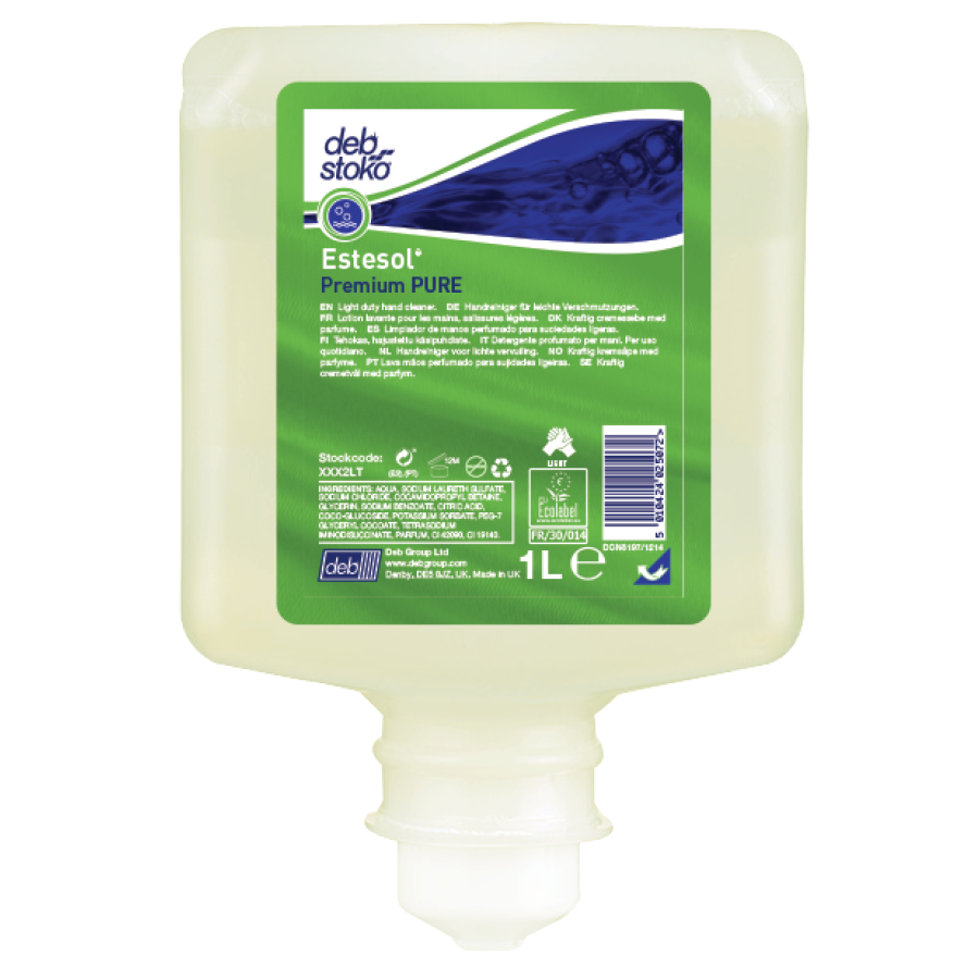 Estesol® Premium PURE Hautreiniger für leichte Verschmutzungen 1000 ml Kartusche