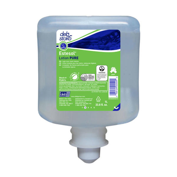 Estesol® PURE unparfümierter, farbstofffreier Handreiniger für leichte Verschmutzungen 1000 ml Kartusche
