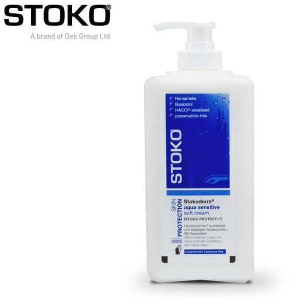 Stokoderm® AQUA PURE Hautschutz - Spezielle Anwendung für wässrige Gefährdungen 500 ml Pumpflasche