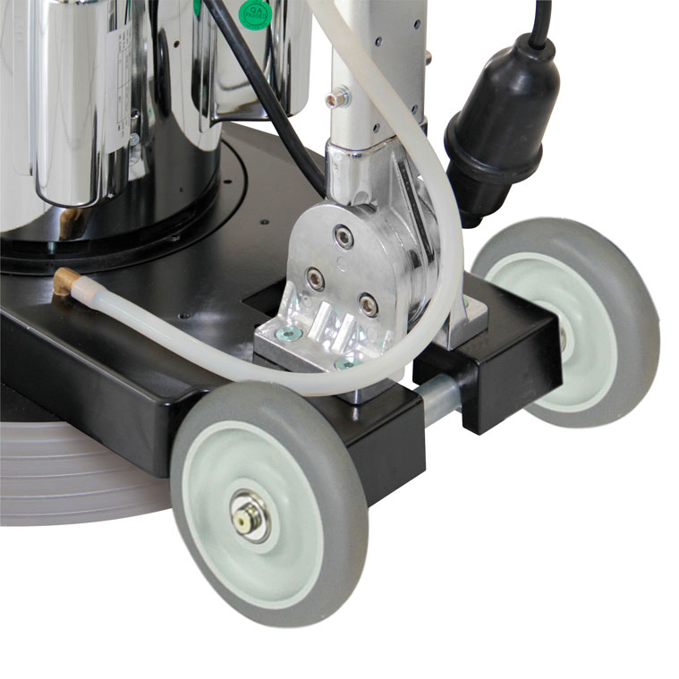 Einscheibenmaschine Herkules 17 Zoll  komplett mit Tank, Bürste mittel + hart und Padtreibteller 