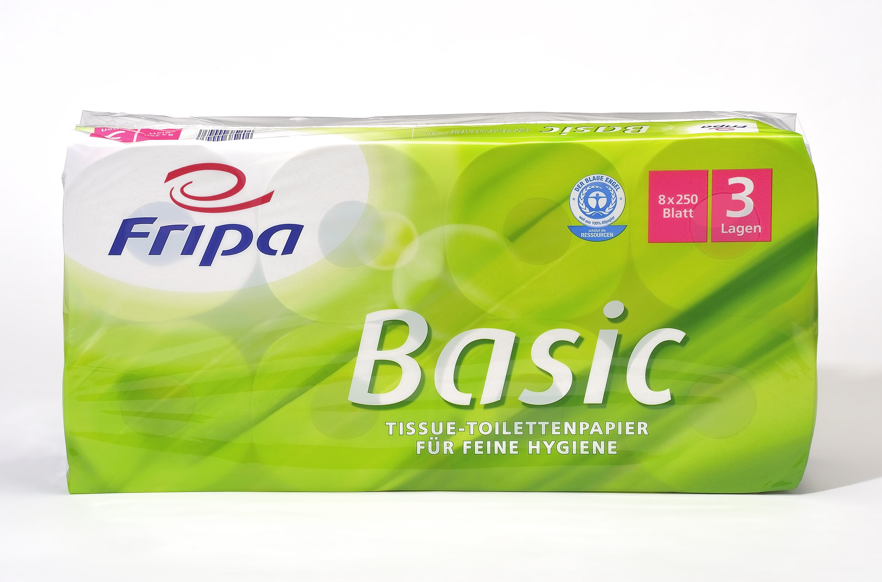 Fripa-Basic Toilettenpapier 3 lagig 48 Rollen/Pack