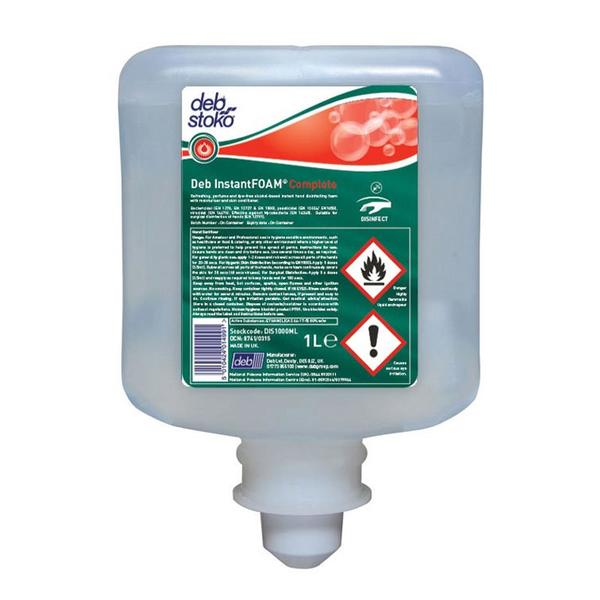 InstantFOAM® Complete Schaum-Handdesinfektionsmittel auf Alkoholbasis 1000 ml Kartusche