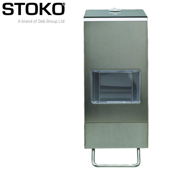 Stoko Vario® mat [STOKO MAT VARIO®] Spender aus Edelstahl gebürstet  für 1000- und 2000 ml Softflaschen